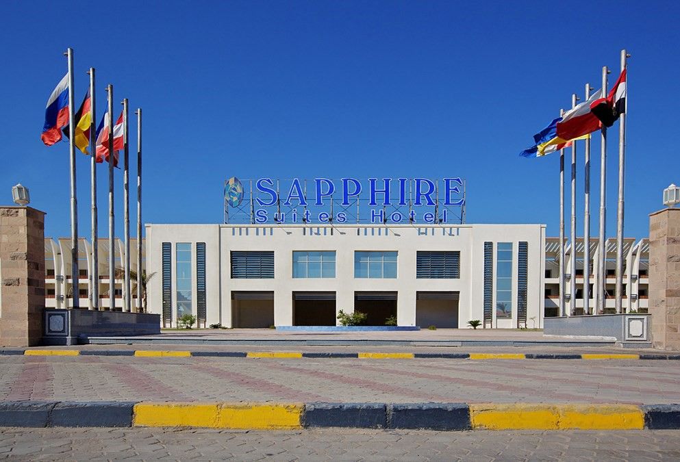 Golden 5 Sapphire Suites Hotel Hurghada Exterior photo